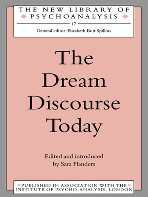 cover image of The Dream Discourse Today